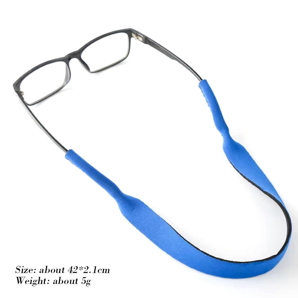 Шнурки для очков Неопреновые шнурки для солнцезащитных очков Цепочка для очков Спортивная лента Держатель Эластичные противоскользящие шнуры