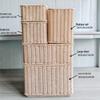 Плетеная корзина для хранения из искусственного ротанга
