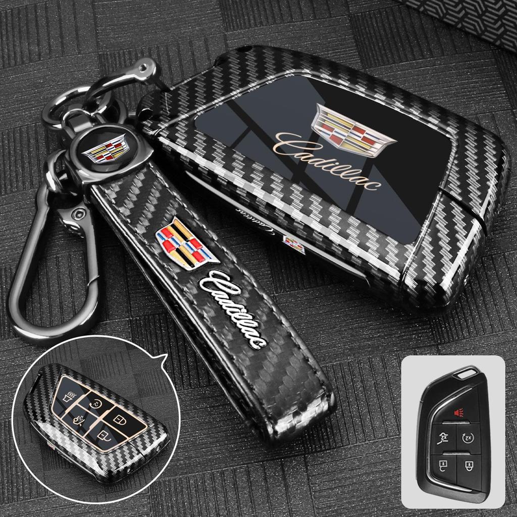 Cadillac Metal Key Shell Case for XT4, XT5, XT6, XTS, CT4, CT5, CT6, ATSL