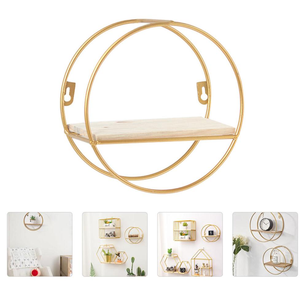 1St Wandhalterung Für Kleinkram Shop Wandregal Golden