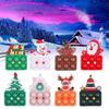 Decompression Christmas Toys Toy Keychain Santa Claus Pendant Xmas Gift Child