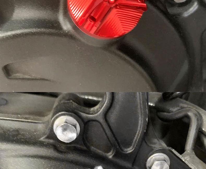 Алюминиевая противоугонная крышка бака для Kawasaki Ninja 400/Z400/ZX25/ZX4R