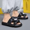 Fashion Casual Platform Slippers Home Flat Women's Sandals Summer 2025 Trend Cartoon Designer Shoes Indoor Outdoor Beach Elegant