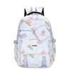 Student Printed Schoolbag Women's Multi-Pocket Backpack