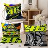 V-Valentino Moto Gp R-Rossi 46 Подушка Подарки Домашний Офис Мебель Спальня Диван Автомобильная Подушка Чехол 45x45см
