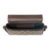 Gucci Ophidia Logo Classic Canvas And Leather Mini Shoulder Bag Women shoulder bag Beige Dark-Brown 838471-FAE0P-9746