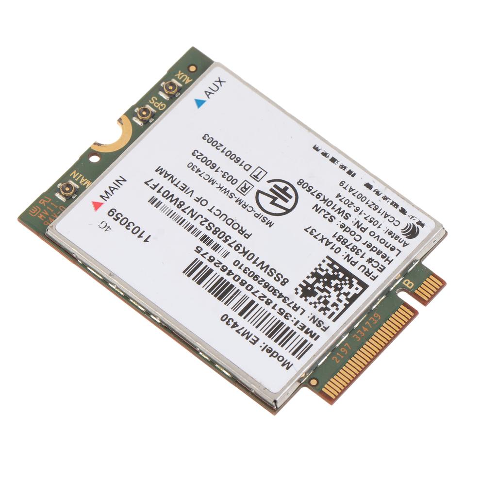 EM7430 4G LTE беспроводной модуль WWAN M2 NGFF карта для ноутбука Thinkpad X1C Gen5 T470S Lt10 планшетный ноутбук LTE 4G