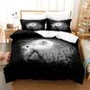 3D Printed Bird Duvet Cover Set for Boys Girls Wild Animal Print Polyester Bedding Set Parrot Series  Duvet Cover Bed Set