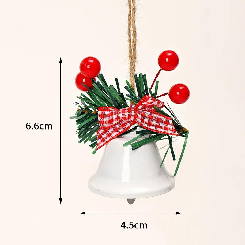 Рождественский колокольчик-подвеска Украшение-подвеска для рождественской елки Фестивальная вечеринка С Рождеством Христовым Украшение для дома 2024
