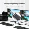 USB-разветвитель для принтера: Конвертер для одновременного использования двух машин без сети