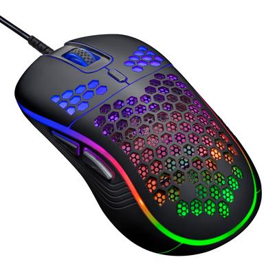 CENTURY RACEN RGB LT Игровой Черный 6 Мышей, (CRC-GMRGB02BK) [ИК-светодиод, Кнопки, USB, Проводной]