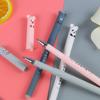 4pcs Erasable Gel Pen Japanese Cartoon Pen Kids Kawaii Anime Student Ballpoint Pen Student Exam Pen Office Stationery
