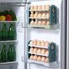 Простой доступ к контейнеру для яиц, компактный, прочный, 3-слойный органайзер для хранения свежих продуктов
