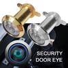 Прочный широкоугольный глазок для двери безопасности 200 градусов, диаметр 16 мм, глазок «кошачий глаз», глазок для двери, глазок