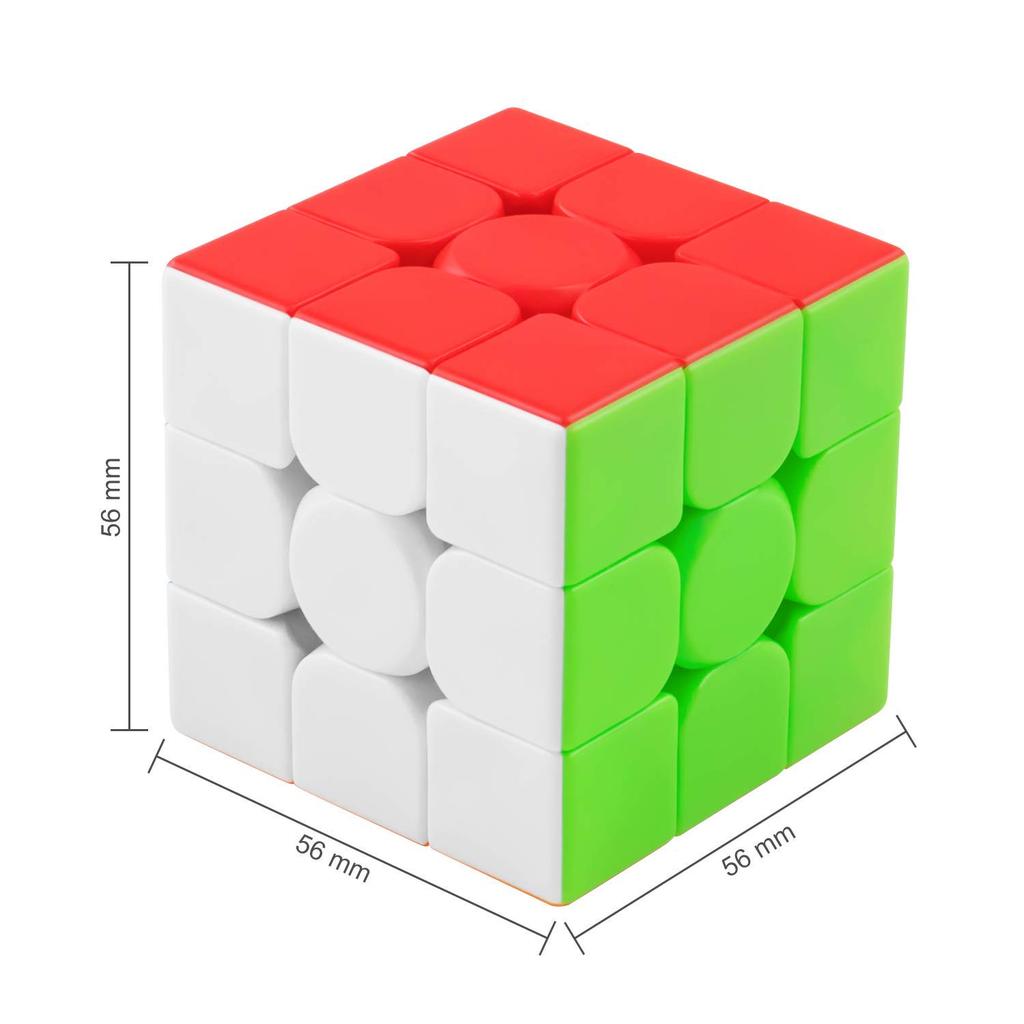 Волшебный кубик Рубика 3x3 без наклеек, развивающая игрушка для детей, рождественский holiday toy cube, головоломка, игрушка, подарок, подарок, детский (2025 Магнитная кубик 3x3)