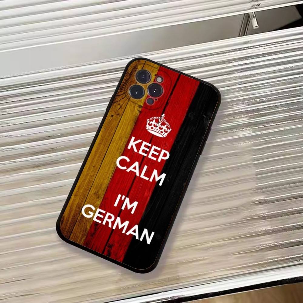 Чехол для телефона Soccer Support G-Germany, силиконовый, мягкий, для iPhone 17 16 15 14 13 12 11 X XR Plus Pro Max Plus