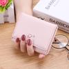 Trendy Tri-fold Mini Wallet for Girls: Korean Style, Compact, Fashionable Coin Purse & Card Holder