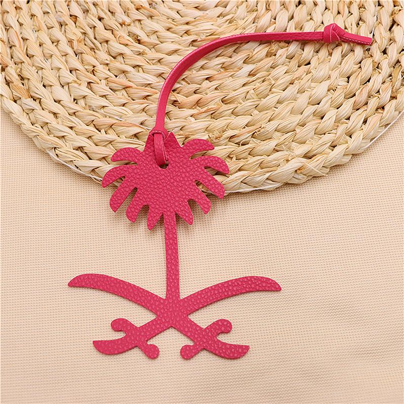 Натуральная кожа Саудовская карта финиковая пальма брелок женский рюкзак кулон женская сумка брелок