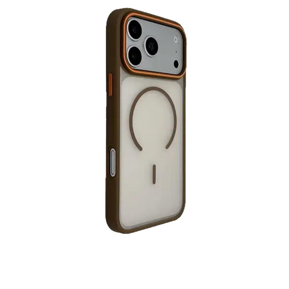 Защитный чехол-крышка для iPhone 17 Pro Max, противоударный, матовый, с магнитом