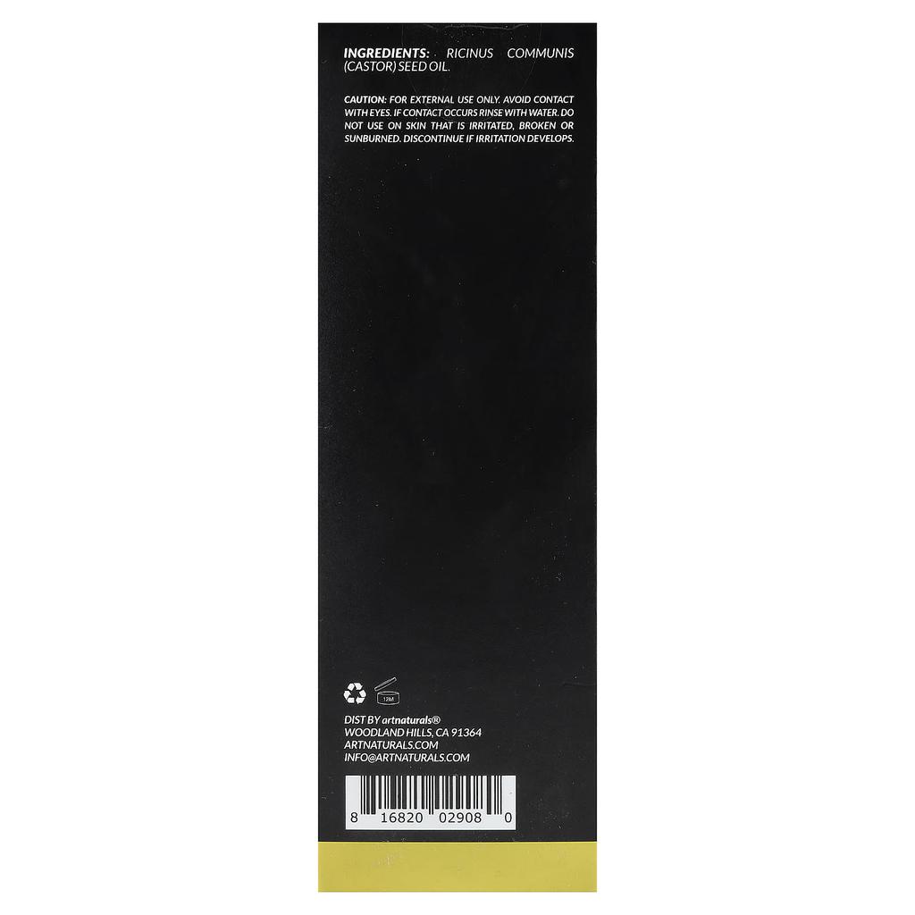 Чистое касторовое масло, 473 мл(16 жидких унций)