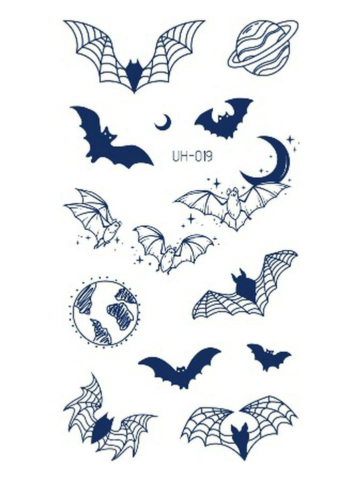 Водостойкие полуперманентные татуировки-наклейки на травяной основе для мужчин и женщин