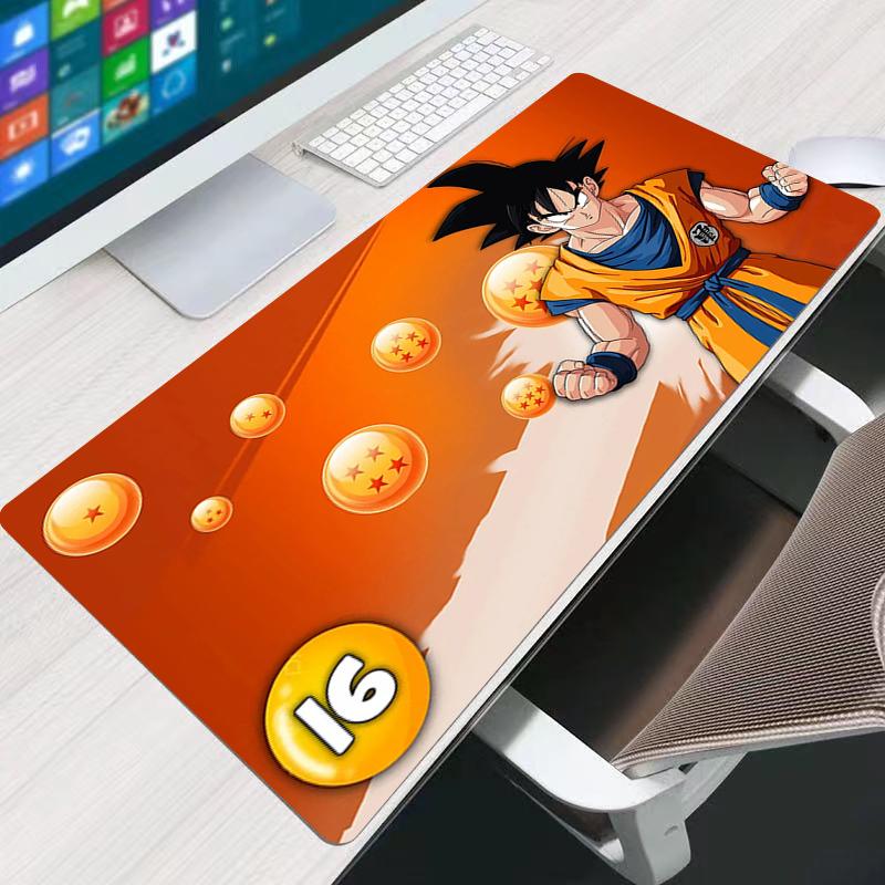 Dragon Ball Z Mouse Pad DBZ Computer Speed Type Varpet Mat For Esports Players Laptop Keyboard Pad Big Mousepad Office Desk Mat