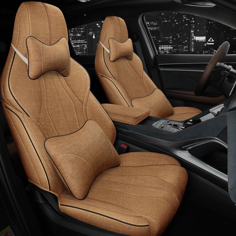 BYD Song PLUS Full Coverage Linen Seat Cushion for Five-Seater