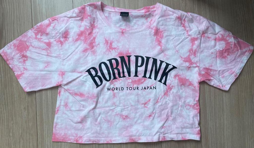 [USED] Blackpink T-shirt Live Born Pink Japan Tour