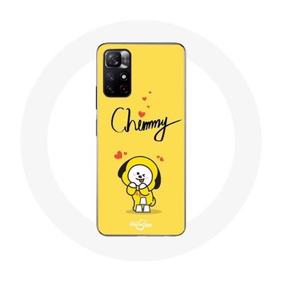 Coque - BTS - Xiaomi Redmi Note 11s 5G - Souple - Jaune - Garçons BT21 Chimmy Jimin
