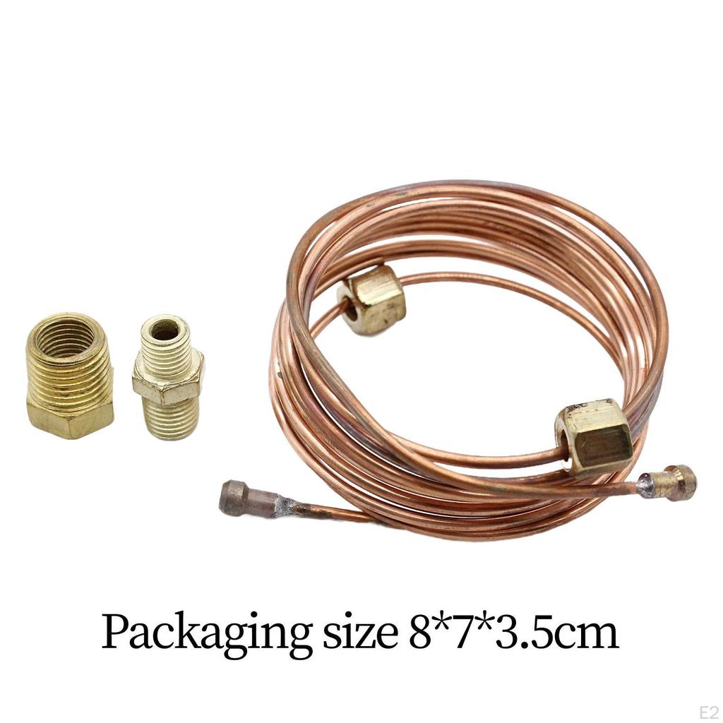 Oil Pressure Gauge Tubing Kit 3224 Metal Easy To Install Installation