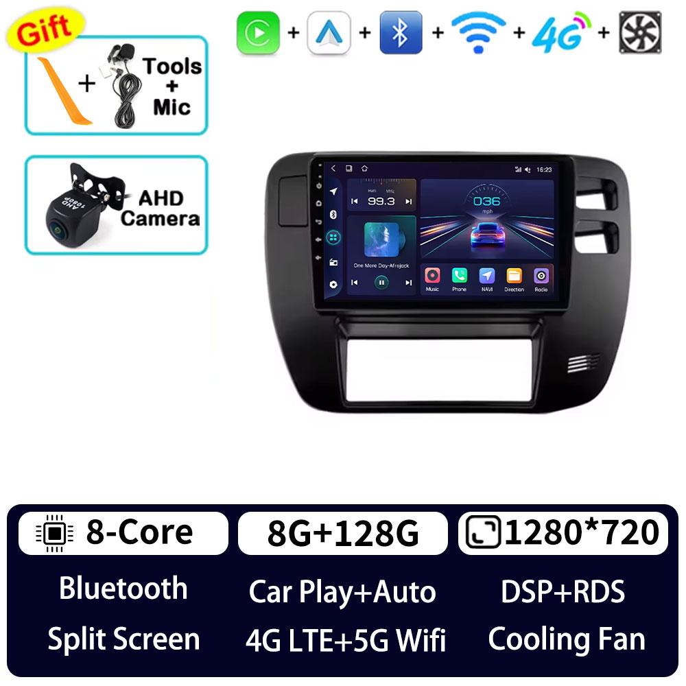 Autoradio Android 16 pour Nissan Patrol 1997 - 2005 RHD, Navigation GPS, Lecteur Multimédia, Android Auto, Carplay, sans 2din, Wifi 5G, DSP