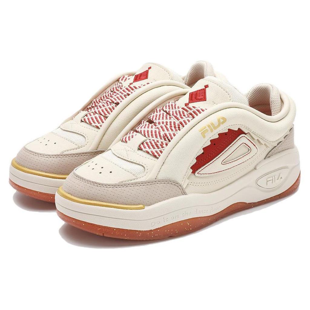 Fila Mix 2 Simple Comfortable Low-Top Sneakers Women Sneakers Beige F12W412203FAM