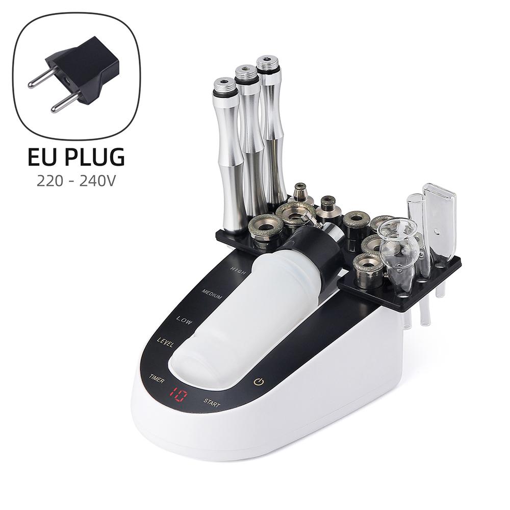 Профессиональный аппарат для алмазной микродермабразии лица для домашнего использования, аппарат для пилинга лица, аппарат для красоты, отшелушивание, очистка пор, уход за кожей