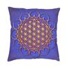 Sacred Geometry Flower Of Life Throw Pillow Case 45*45cm for Living Room Sofa Geometric Mandala Cushion Cover Velvet Pillowcase