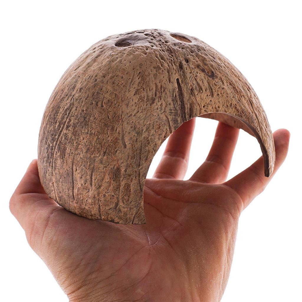 Домик для хомяка Лестница для восхождения Кокосовые убежища Гнездо Место обитания Декорации для Мини Песчанок Золотые Медведи Морские Свинки Маленький питомец