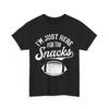 I039m Just Here For The Snacks Funny Fantasy Football League T-Shirt
