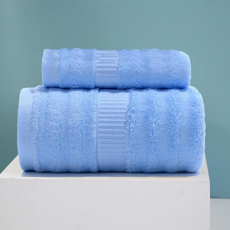 Полотенце из бамбукового волокна, волнистое, впитывающее волосы, домашнее полотенце для лица с вышивкой