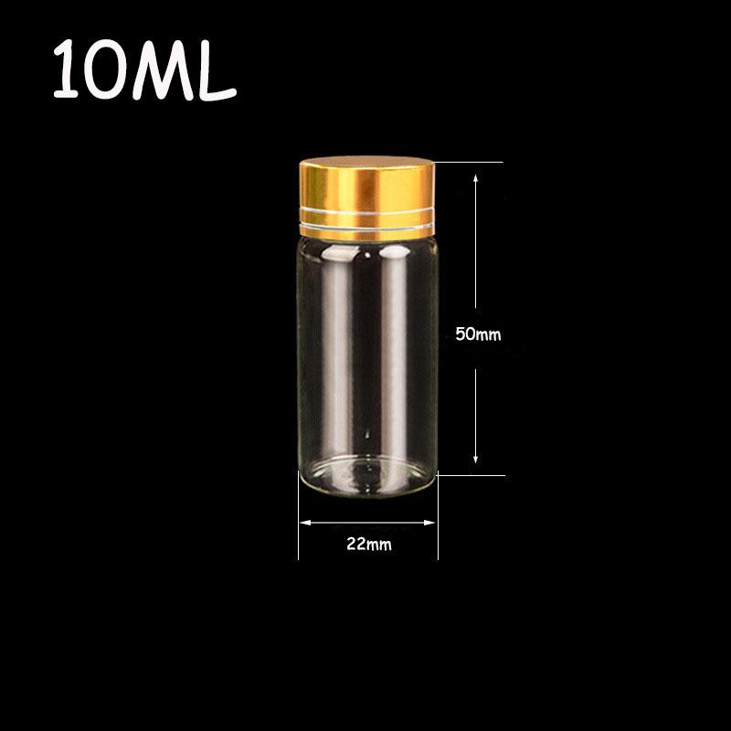 Mini Transparent Glass Cork Stopper Home Decoration 5-14ml Wishing Bottle DIY Pendants Empty Storage Vials Empty Sample Jar Beads