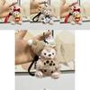 Adorable Fox Plush Doll Keychain For Girls Soft Pp Cotton Cute Stuffed Animal
