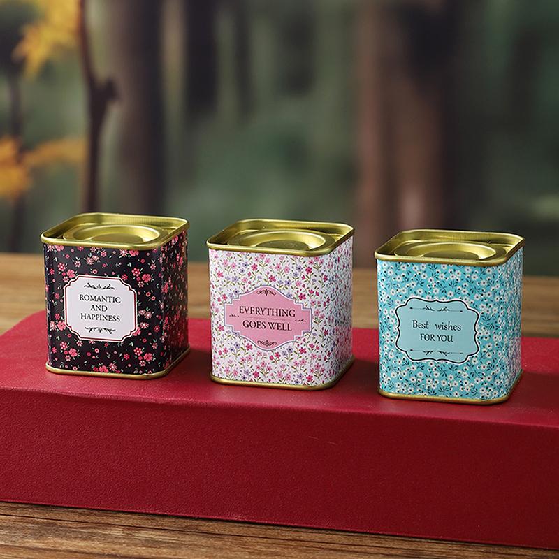 Контейнеры для чайных емкостей, банки для свечей, кофейные конфеты, закуски, маленькие жестяные мини-контейнеры для хранения, герметичные банки, упаковка для чайной посуды