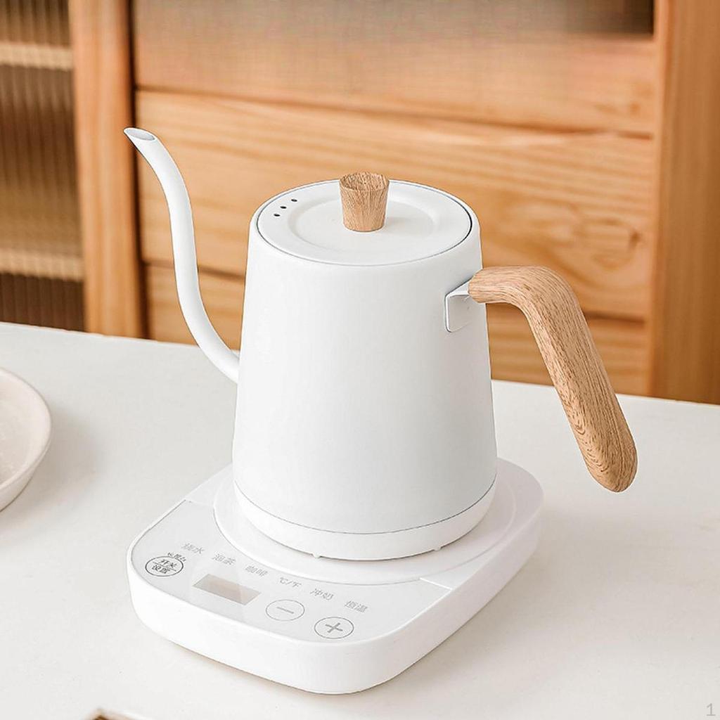 Электрический чайник с гусиным носом для пуровера, кофе для дома, кемпинга
