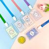 Kawaii Cartoon Lanyard Card Cover for Student Bus Cards Case Work Card Covers Id Credit Holder Storage Bags
