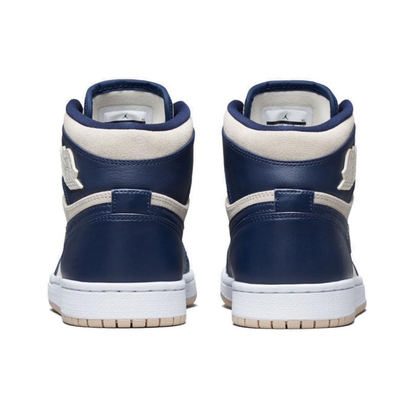 Женские кроссовки Air Jordan 1 High 'Navy Cream' Jordan AQ9131-401