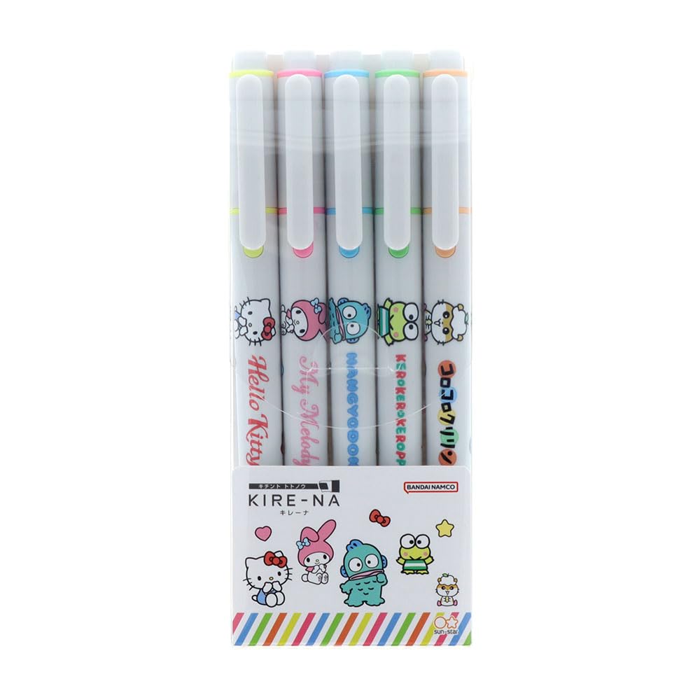 Канцелярские товары Персонажи Sanrio Маркер Хайлайтер Базовый S4732065 Sun-Star KIRE-NA