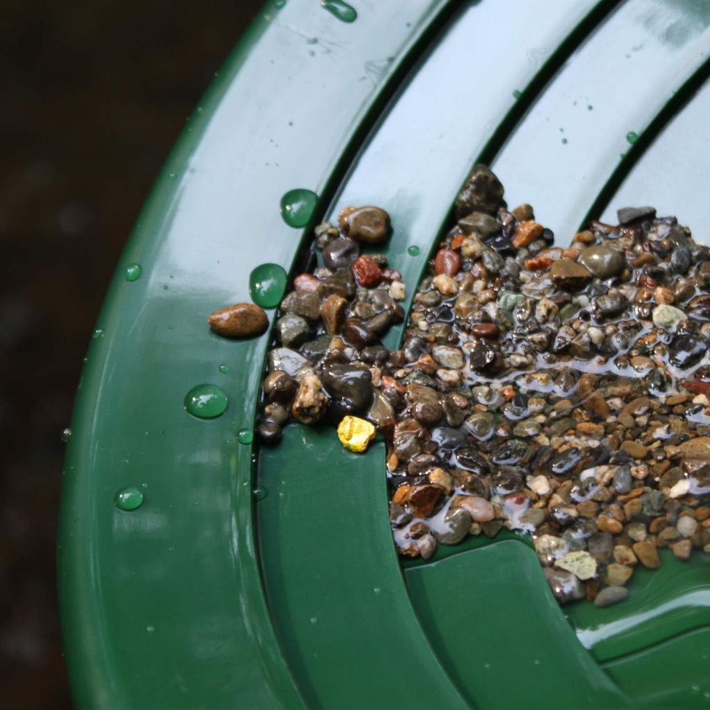 Золотой лоток для промывки золота Пластиковое сито для золота Золотой лоток Классификатор для просеивания золота Промывочное сито Поддон Оборудование для золотодобычи Аксессуары