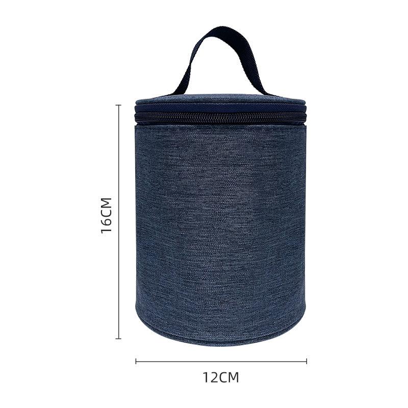 Компактная и стильная термосумка для еды с контейнерами для завтрака и супа