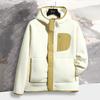 Спортивная куртка Polar Fleece для мужчин и женщин, ветрозащитная, теплая, утолщенная, из овчины, подходящая по цвету куртка