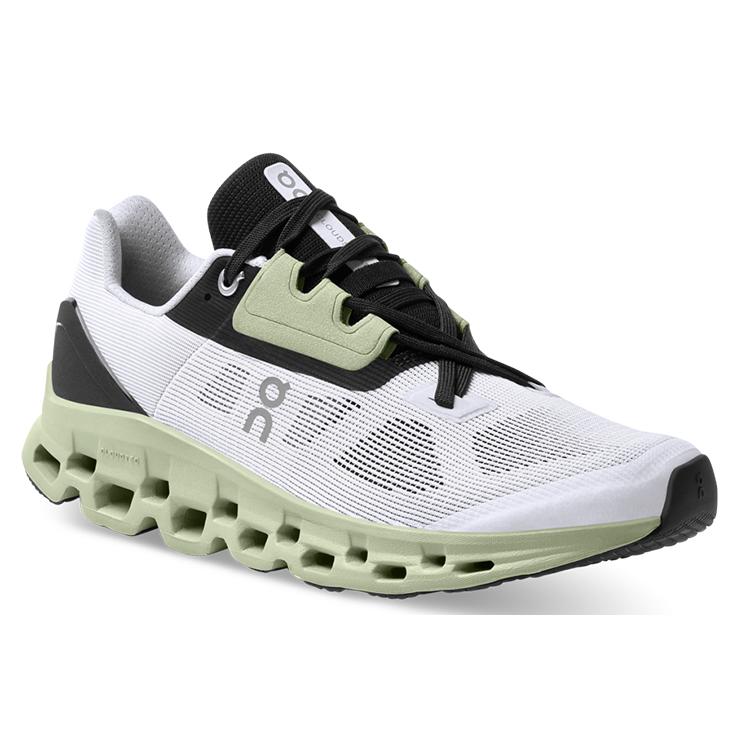 On Running Cloudstratus Белый Черный Шалфей Женские 39.98997