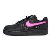 Nike Air Force 1 Leather Slip Resistant Cushioning Low top Skateboard Shoes Women's Black HQ1180-001(Team240-)