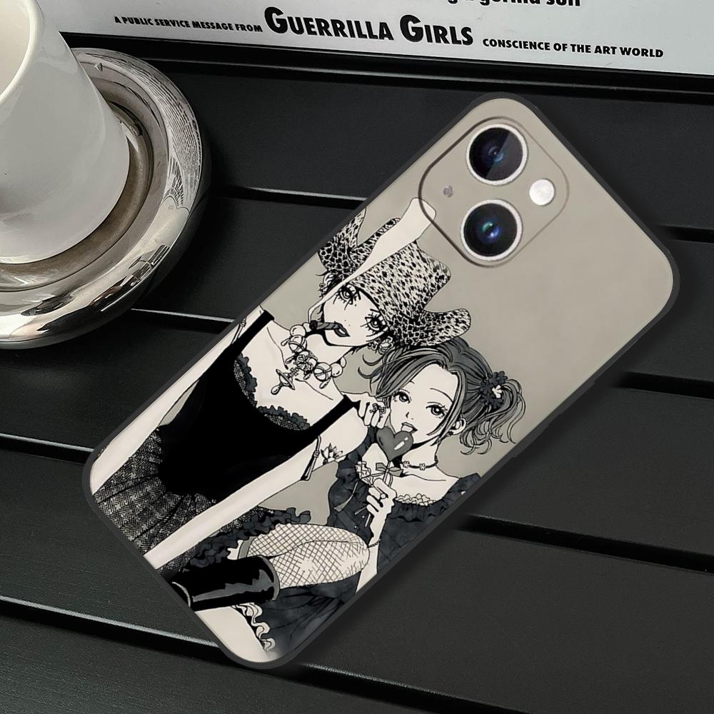 Чехол для телефона Paradise Kiss Manga для iPhone 11, 12, 13, 14, 15, 16, XS, XR, X, Mini, Pro, Max, Plus, Корпус, Обложка